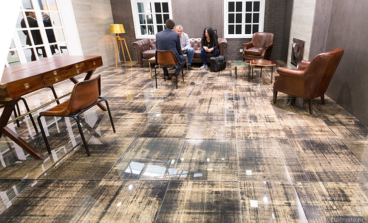 Полированный керамогранит Peronda Cersaie 2015