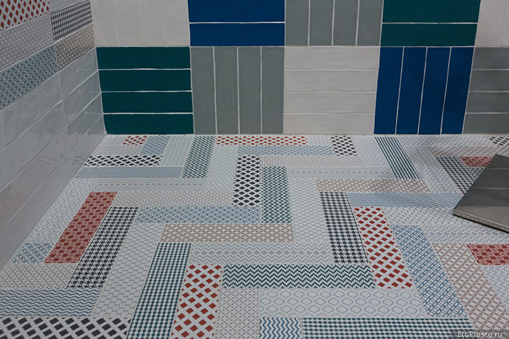 Плитка под кирпич с рисунком от фабрики Alta