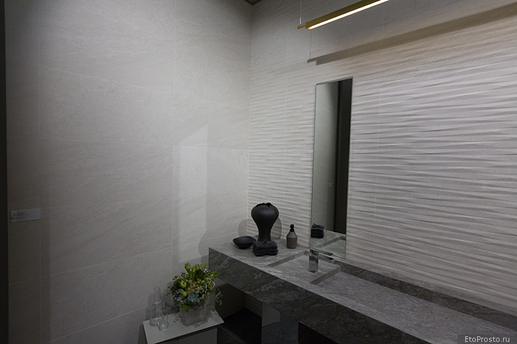 Интерьер в сером цвете от фабрики Atlas Concorde