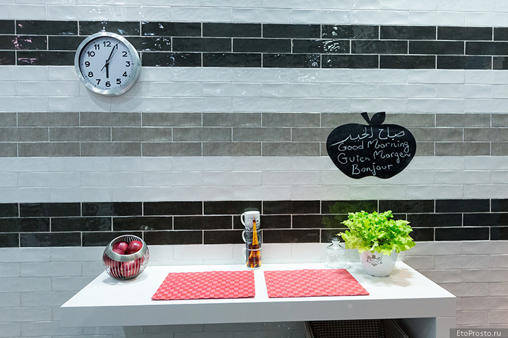 Плитка под кирпич с глянцевой поверхностью Ceracasa