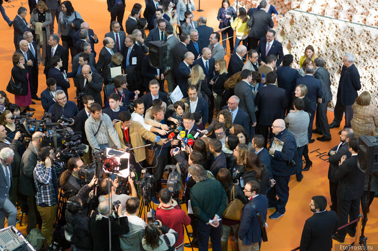 Официальное открытие выставки Cevisama 2016