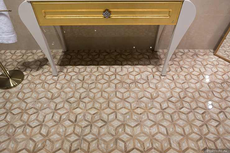 Плитка Ceracasa с шестиугольным орнаментом