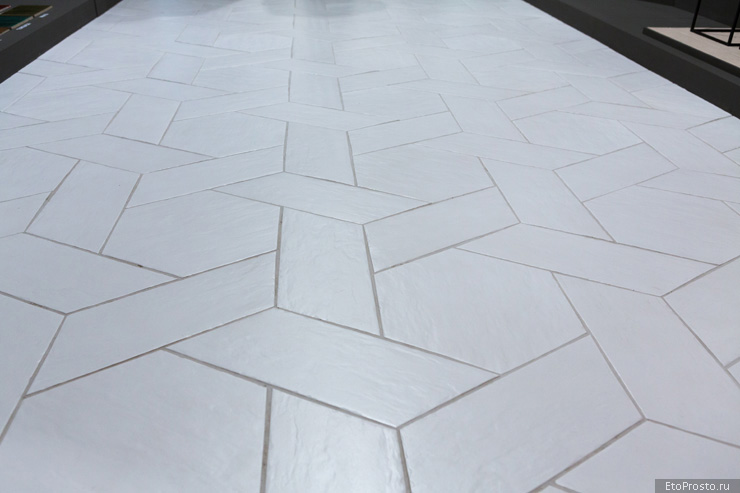 Одноцветный паттерн с шестиугольниками Natucer