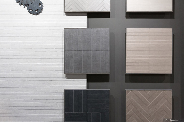 Деревянная плитка под кирпич от фабрики Natucer