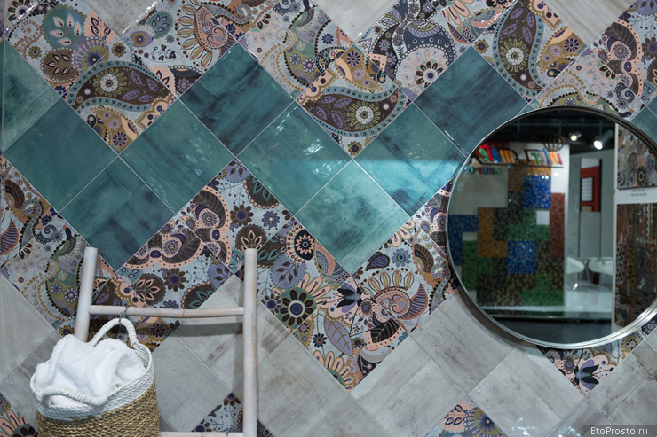 Бирюзовая плитка Mainzu Verona