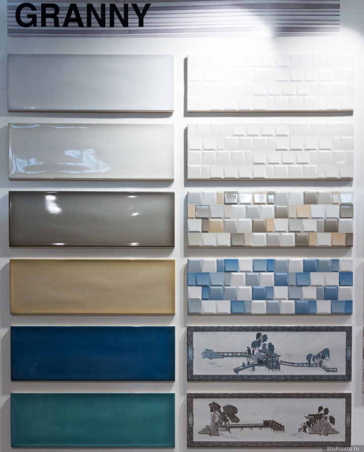 Бирюзовая плитка Peronda Granny